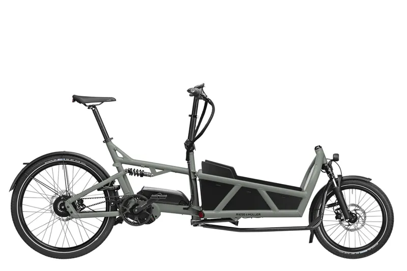 Riese and Muller Load 60 Vario Electric Bike Tundra Grey Matt-9